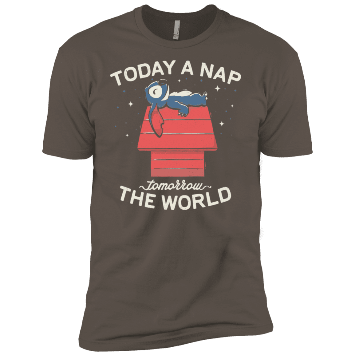 T-Shirts Warm Grey / X-Small Today a Nap Tomorrow the World Men's Premium T-Shirt