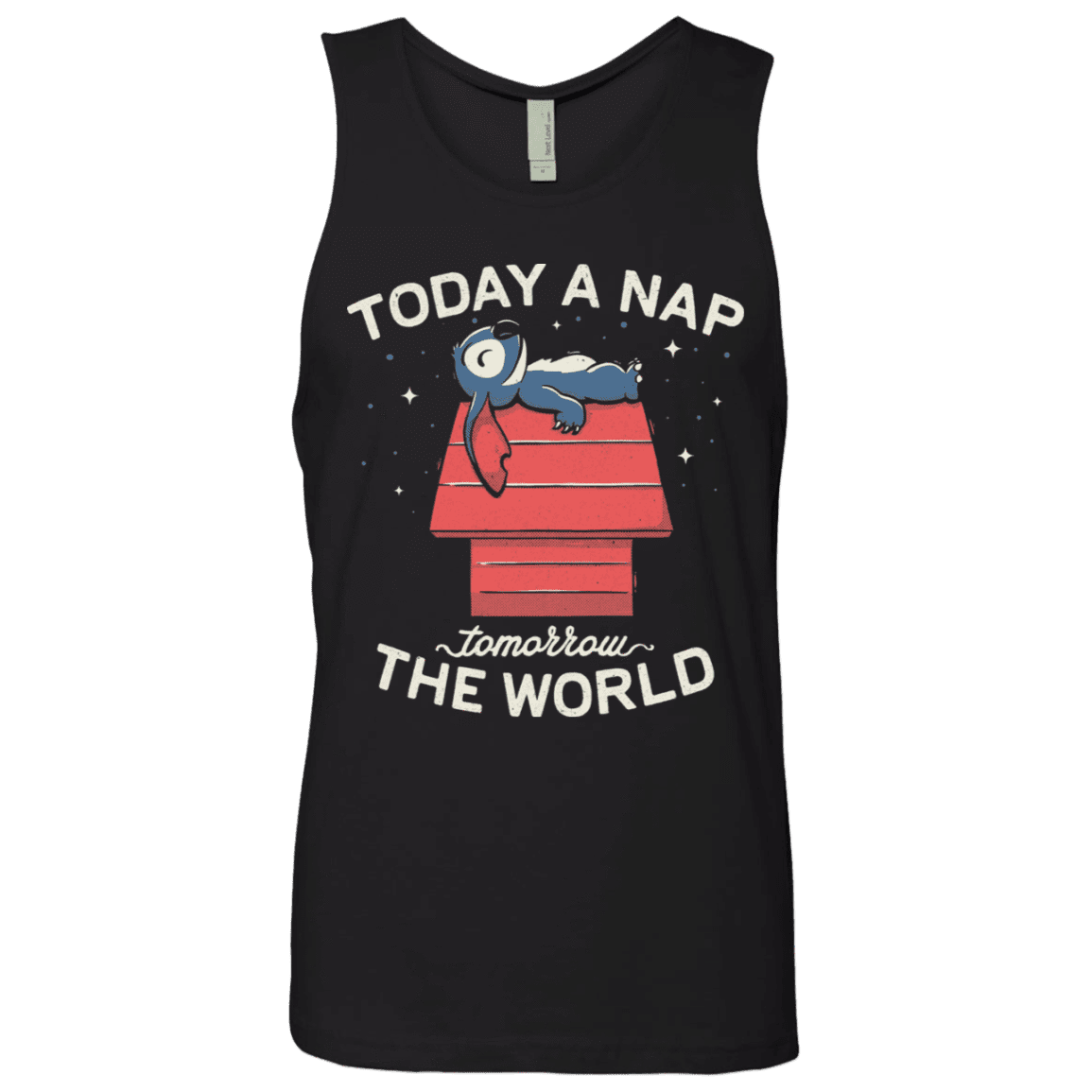 T-Shirts Black / S Today a Nap Tomorrow the World Men's Premium Tank Top