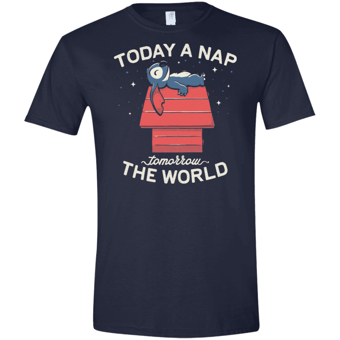 T-Shirts Navy / X-Small Today a Nap Tomorrow the World Men's Semi-Fitted Softstyle