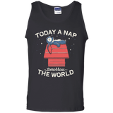 T-Shirts Black / S Today a Nap Tomorrow the World Men's Tank Top