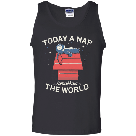 T-Shirts Black / S Today a Nap Tomorrow the World Men's Tank Top
