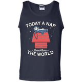 T-Shirts Navy / S Today a Nap Tomorrow the World Men's Tank Top