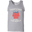 T-Shirts Sport Grey / S Today a Nap Tomorrow the World Men's Tank Top