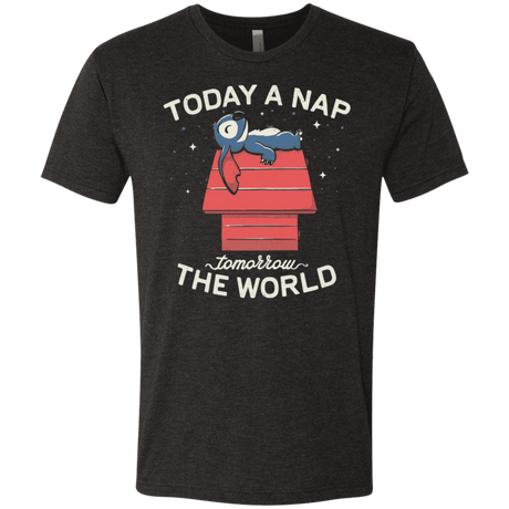 T-Shirts Vintage Black / S Today a Nap Tomorrow the World Men's Triblend T-Shirt