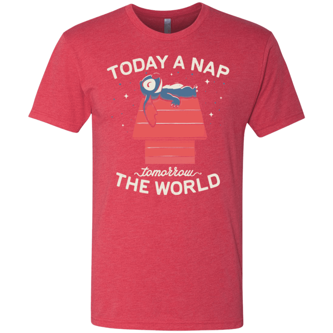 T-Shirts Vintage Red / S Today a Nap Tomorrow the World Men's Triblend T-Shirt