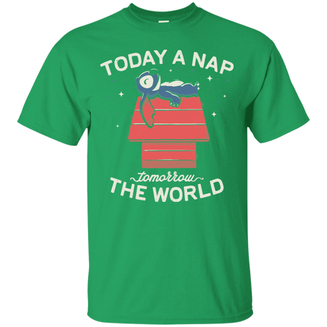 T-Shirts Irish Green / S Today a Nap Tomorrow the World T-Shirt
