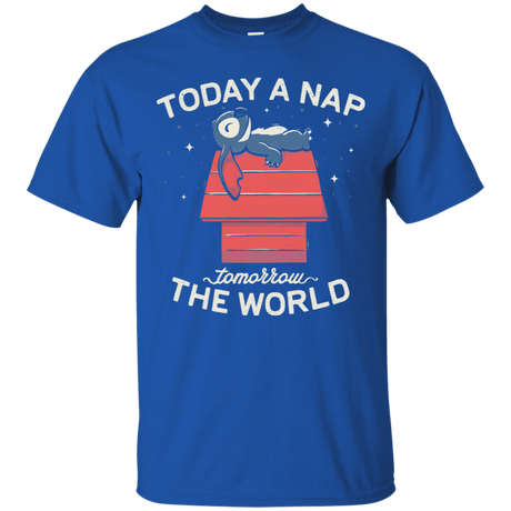 T-Shirts Royal / S Today a Nap Tomorrow the World T-Shirt