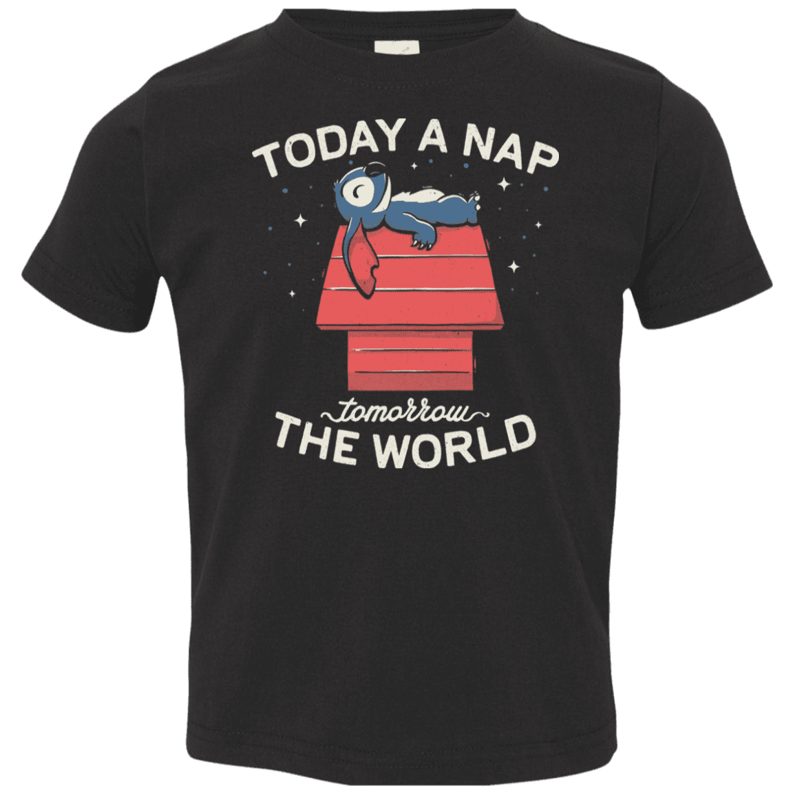 T-Shirts Black / 2T Today a Nap Tomorrow the World Toddler Premium T-Shirt