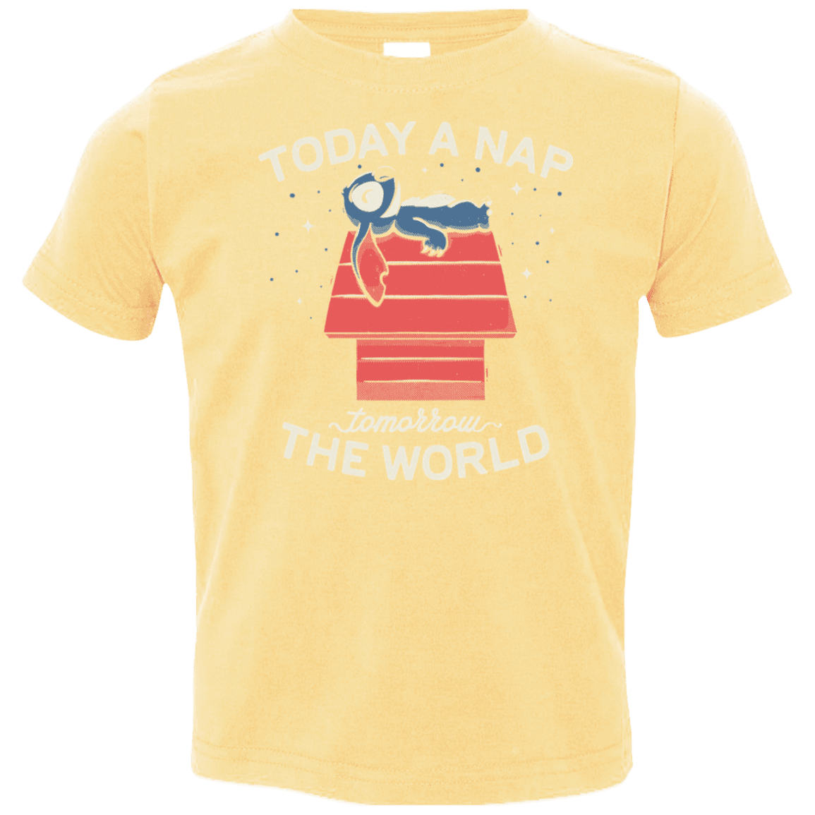 T-Shirts Butter / 2T Today a Nap Tomorrow the World Toddler Premium T-Shirt