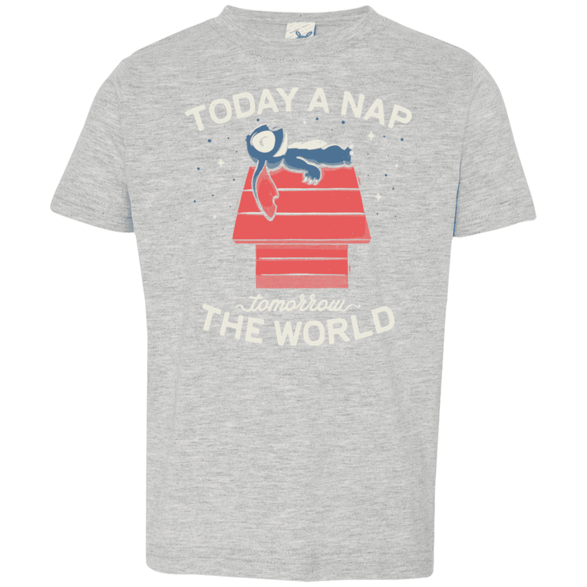 T-Shirts Heather Grey / 2T Today a Nap Tomorrow the World Toddler Premium T-Shirt