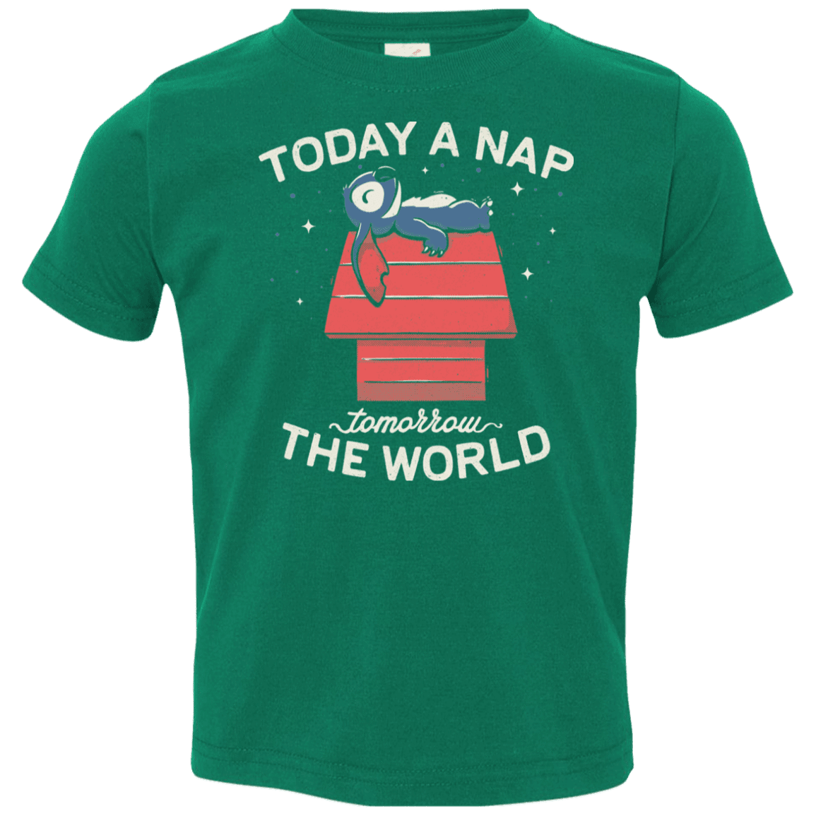 T-Shirts Kelly / 2T Today a Nap Tomorrow the World Toddler Premium T-Shirt