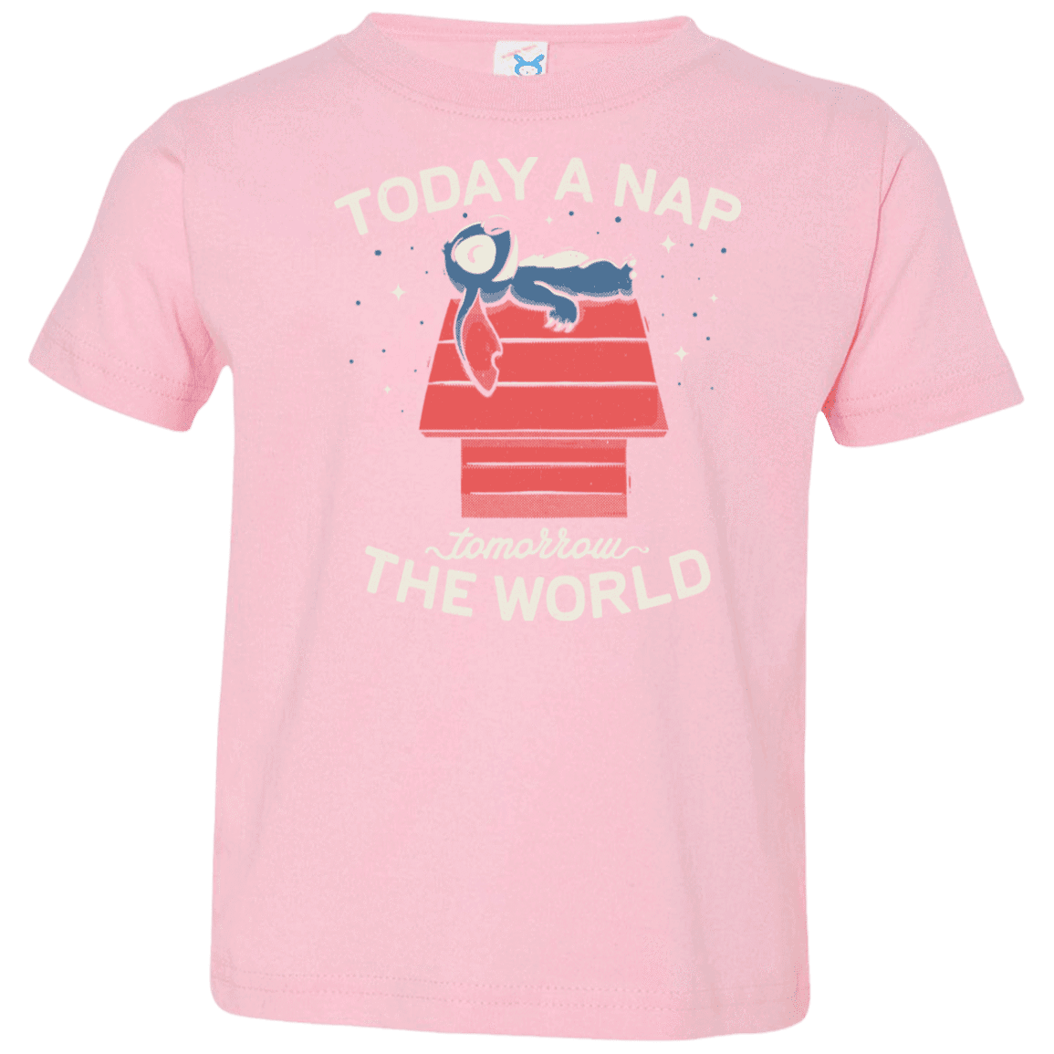 T-Shirts Pink / 2T Today a Nap Tomorrow the World Toddler Premium T-Shirt