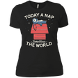 T-Shirts Black / X-Small Today a Nap Tomorrow the World Women's Premium T-Shirt