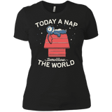 T-Shirts Black / X-Small Today a Nap Tomorrow the World Women's Premium T-Shirt