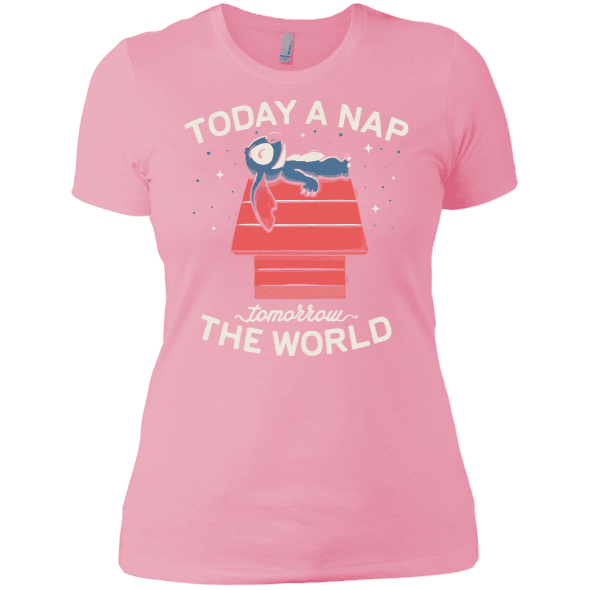 T-Shirts Light Pink / X-Small Today a Nap Tomorrow the World Women's Premium T-Shirt