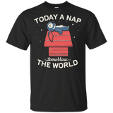 T-Shirts Black / YXS Today a Nap Tomorrow the World Youth T-Shirt