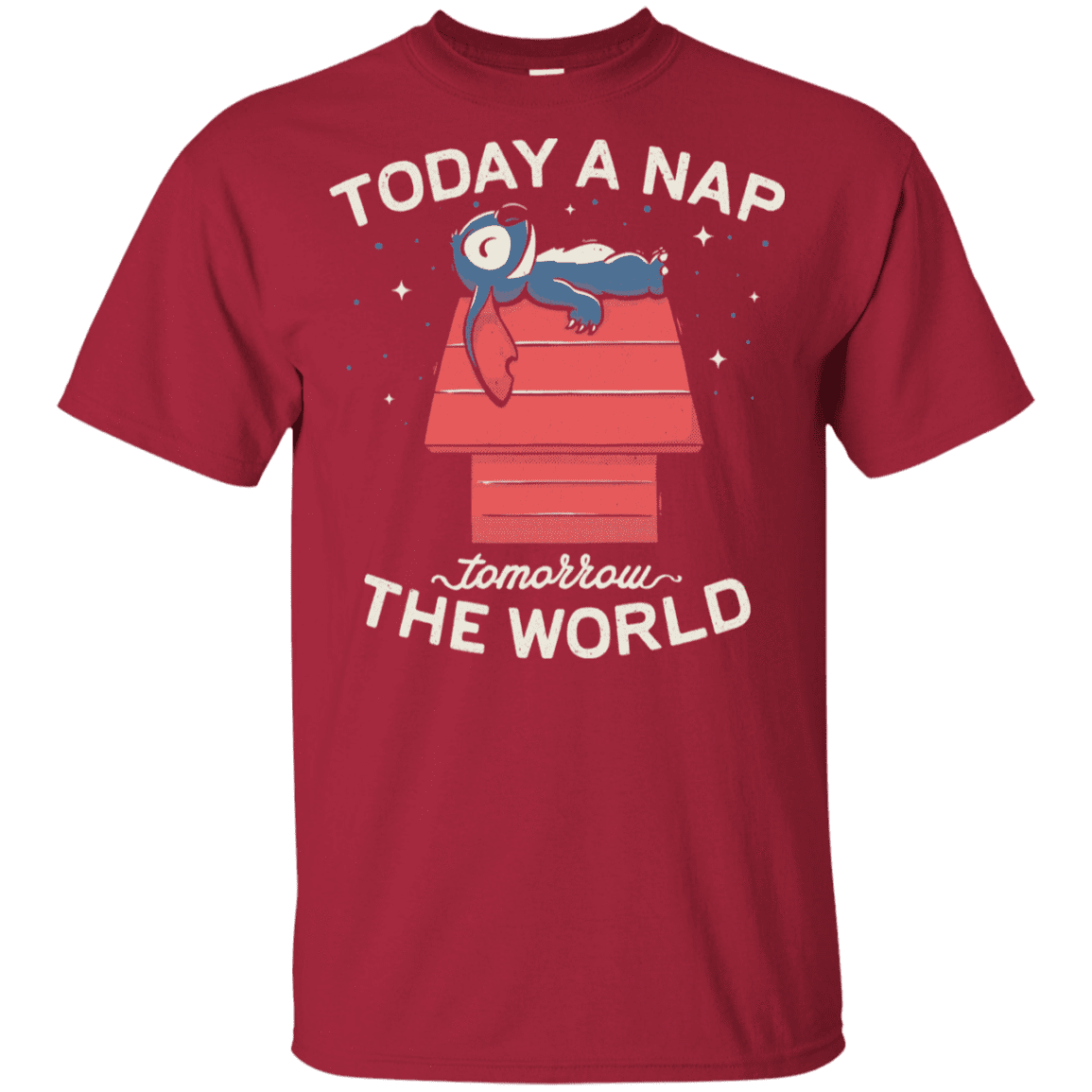 T-Shirts Cardinal / YXS Today a Nap Tomorrow the World Youth T-Shirt