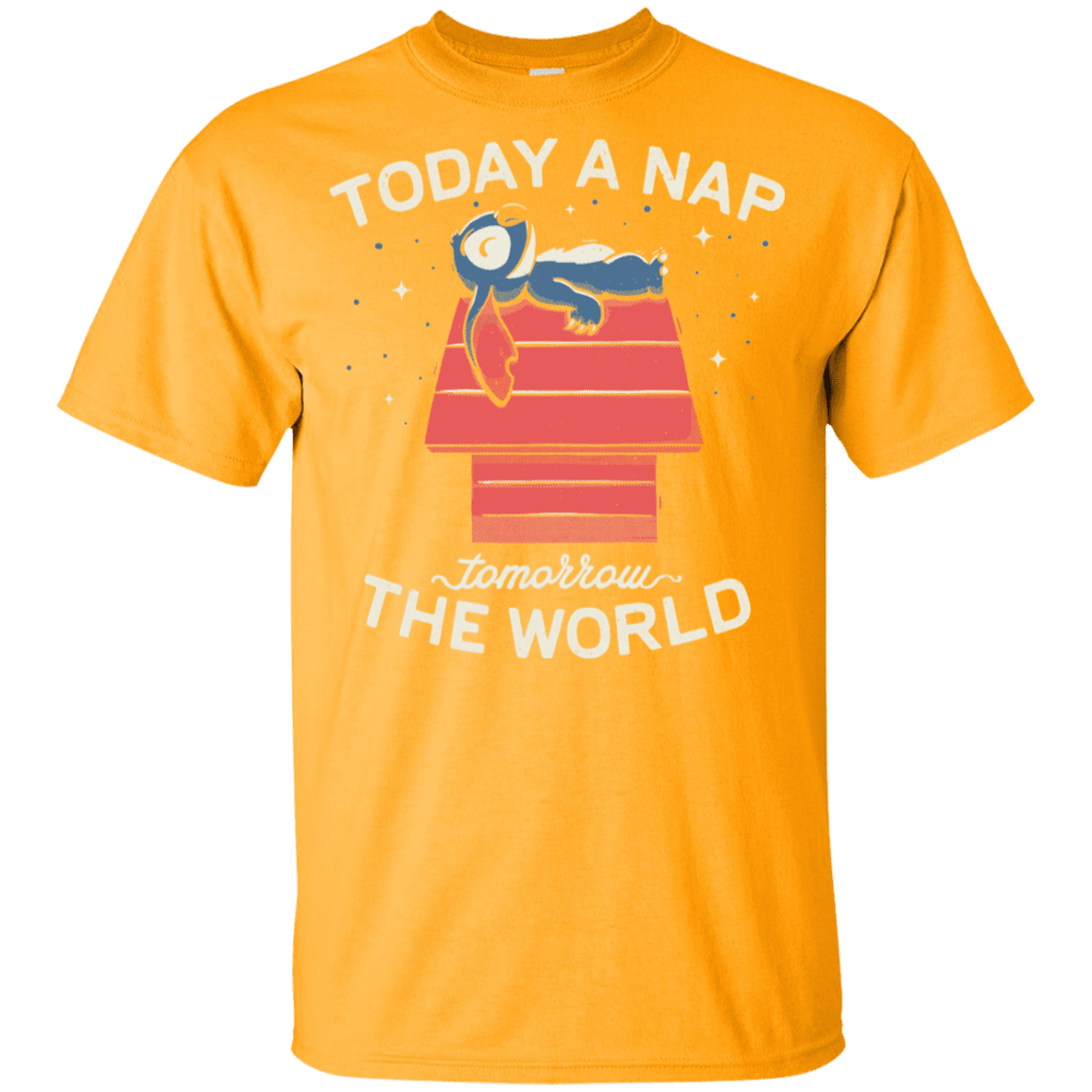 T-Shirts Gold / YXS Today a Nap Tomorrow the World Youth T-Shirt