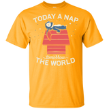 T-Shirts Gold / YXS Today a Nap Tomorrow the World Youth T-Shirt