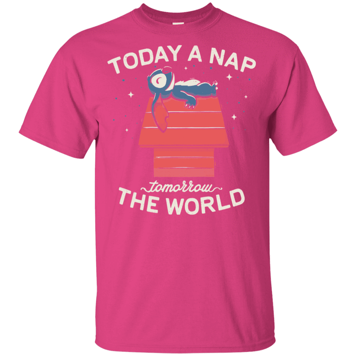 T-Shirts Heliconia / YXS Today a Nap Tomorrow the World Youth T-Shirt