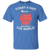 T-Shirts Iris / YXS Today a Nap Tomorrow the World Youth T-Shirt