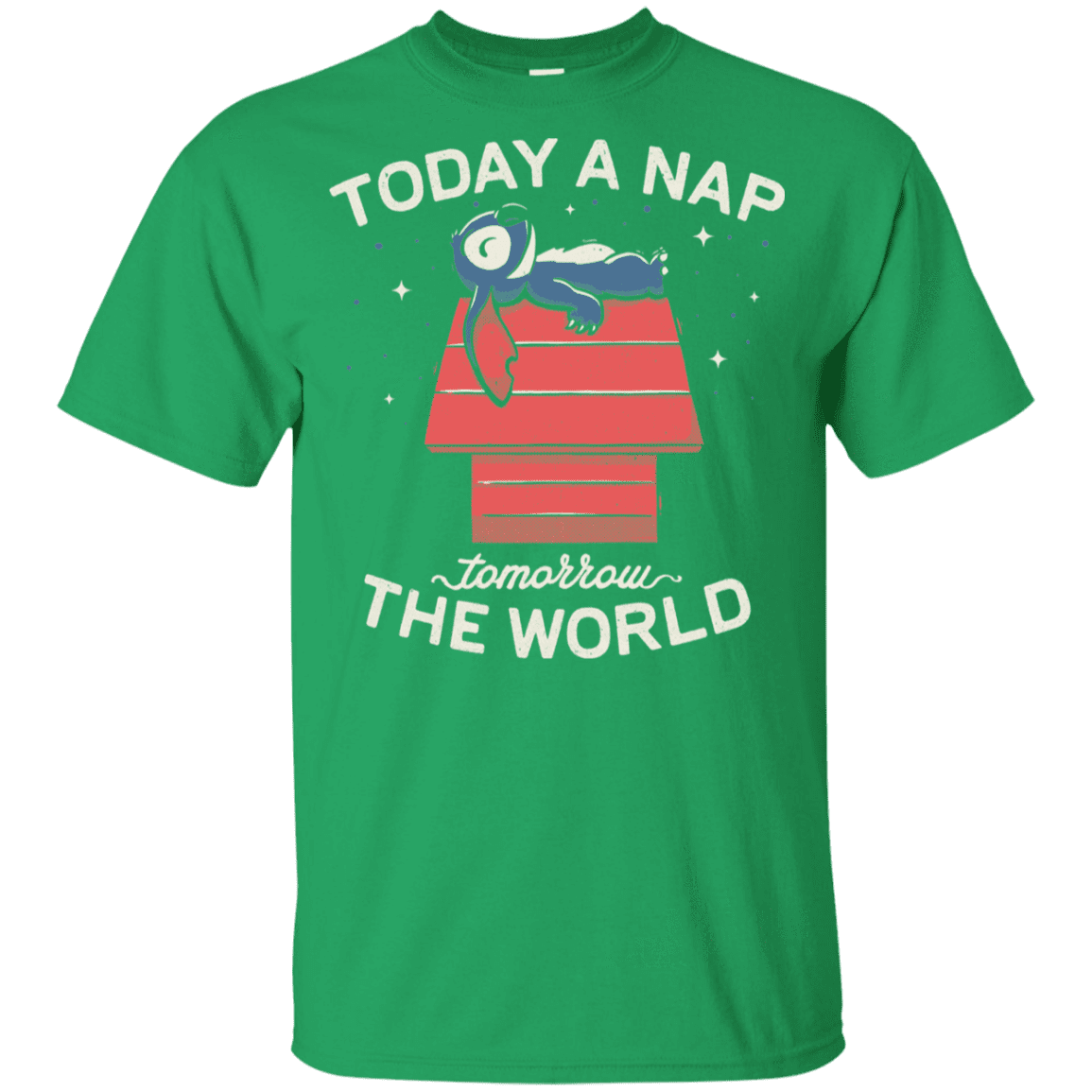 T-Shirts Irish Green / YXS Today a Nap Tomorrow the World Youth T-Shirt