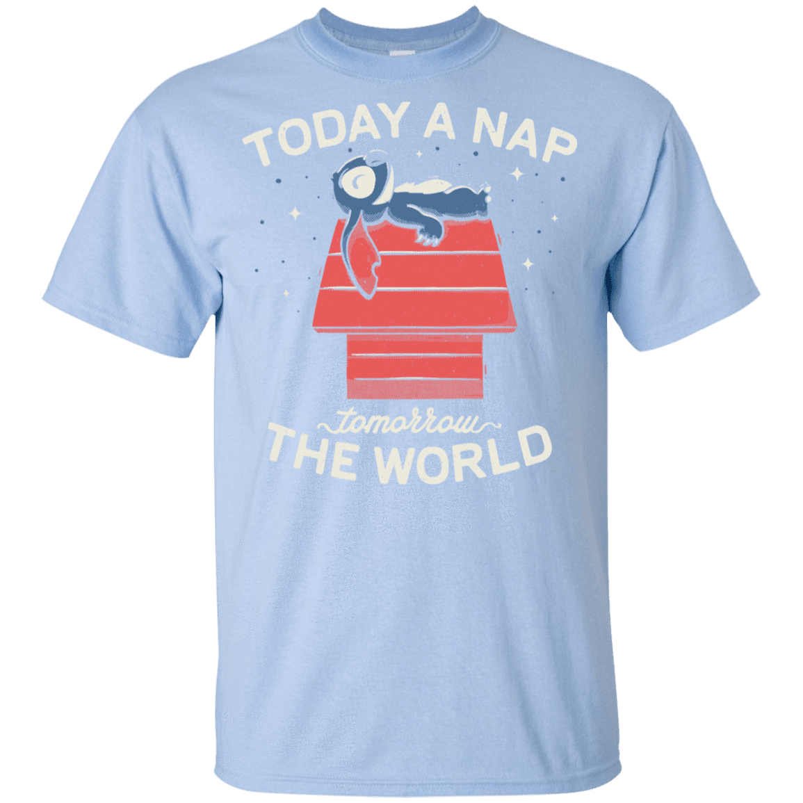 T-Shirts Light Blue / YXS Today a Nap Tomorrow the World Youth T-Shirt