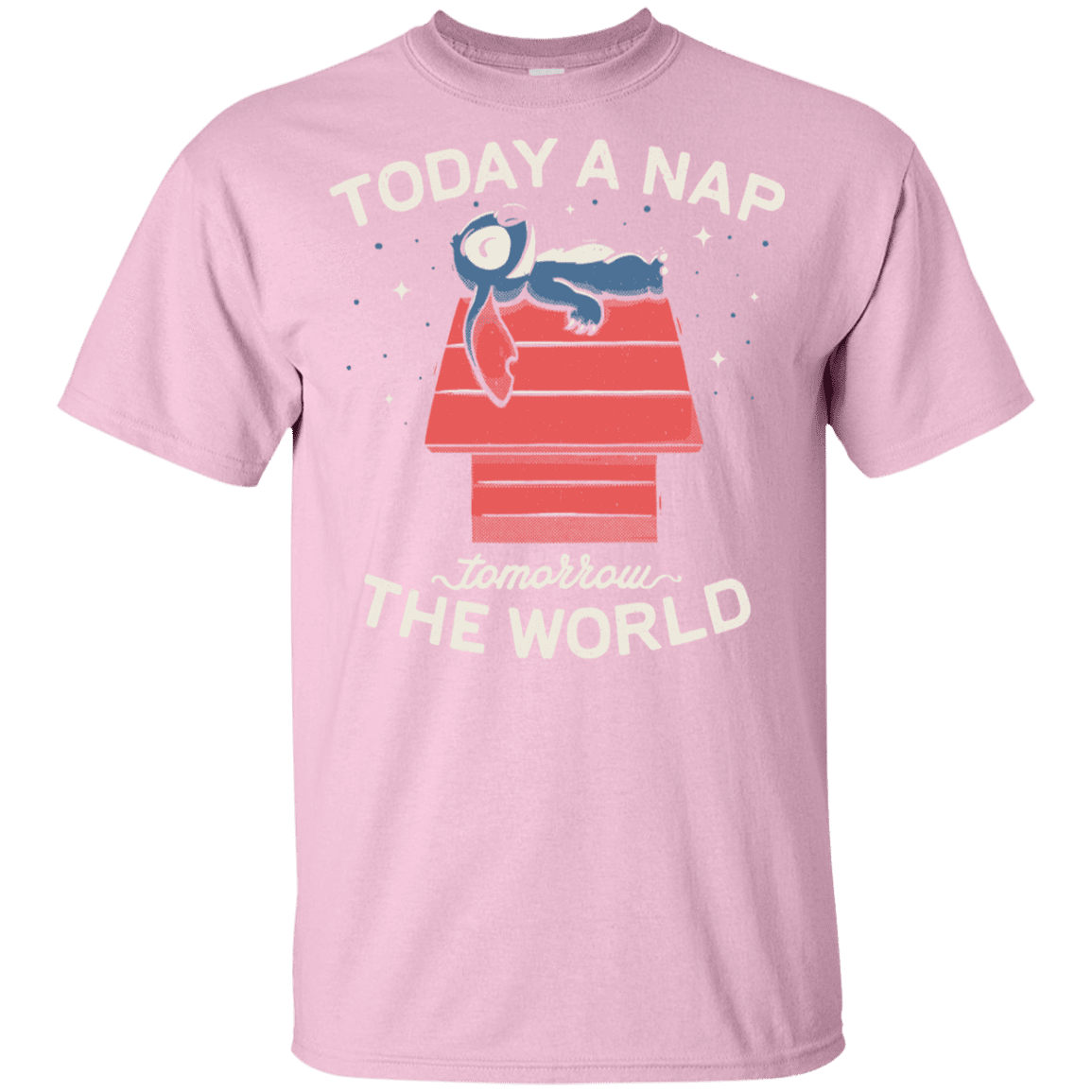 T-Shirts Light Pink / YXS Today a Nap Tomorrow the World Youth T-Shirt