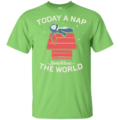 T-Shirts Lime / YXS Today a Nap Tomorrow the World Youth T-Shirt