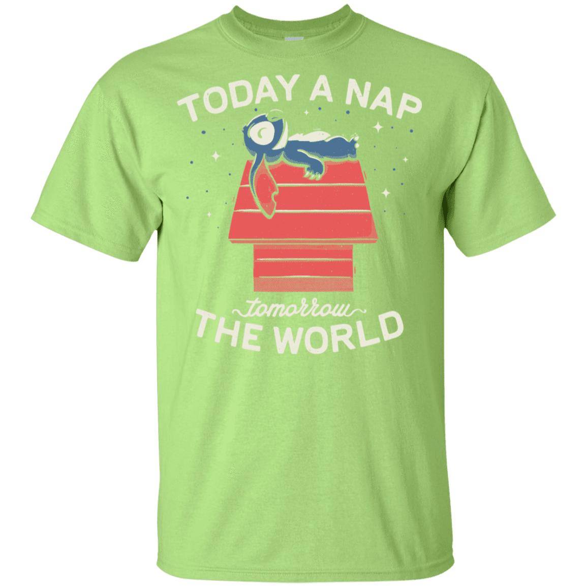 T-Shirts Mint Green / YXS Today a Nap Tomorrow the World Youth T-Shirt