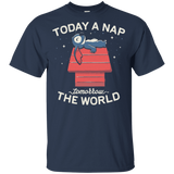 T-Shirts Navy / YXS Today a Nap Tomorrow the World Youth T-Shirt