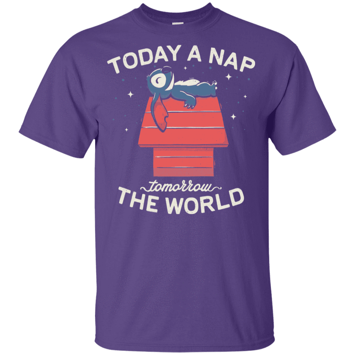 T-Shirts Purple / YXS Today a Nap Tomorrow the World Youth T-Shirt