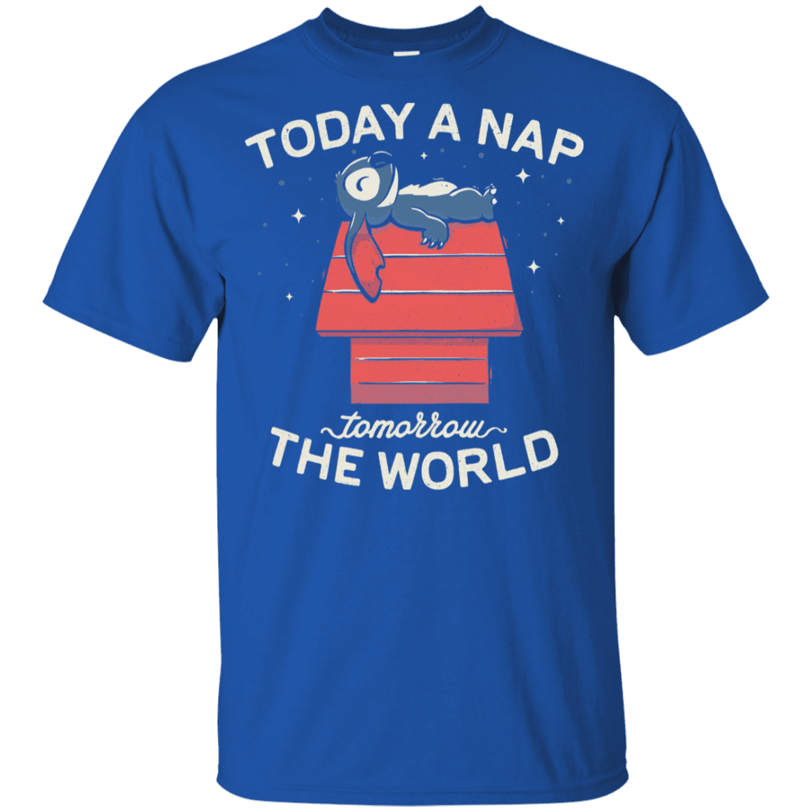 T-Shirts Royal / YXS Today a Nap Tomorrow the World Youth T-Shirt