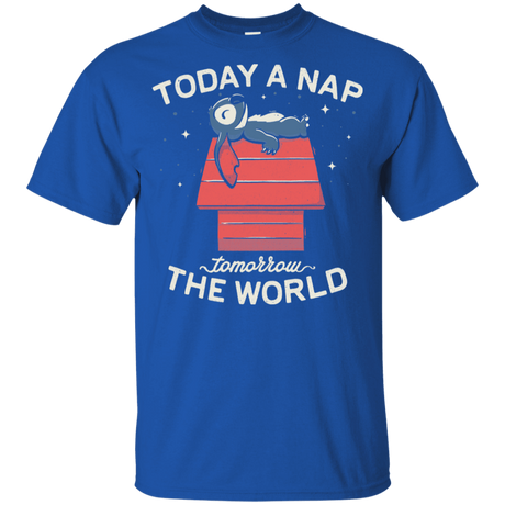 T-Shirts Royal / YXS Today a Nap Tomorrow the World Youth T-Shirt