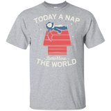 T-Shirts Sport Grey / YXS Today a Nap Tomorrow the World Youth T-Shirt