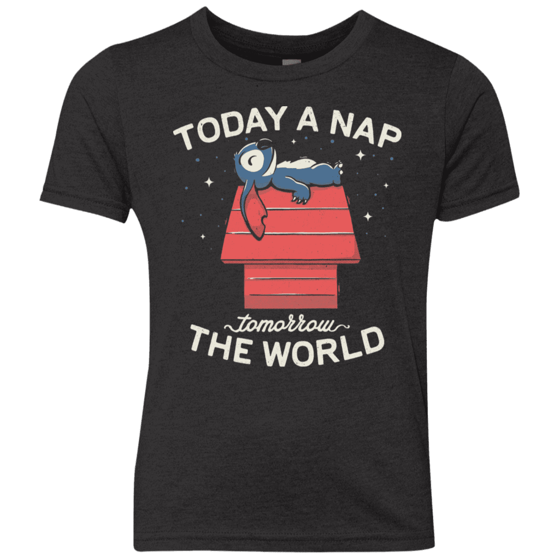 T-Shirts Vintage Black / YXS Today a Nap Tomorrow the World Youth Triblend T-Shirt