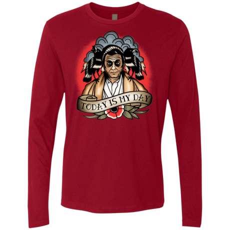 T-Shirts Cardinal / Small Today Is My Day Men's Premium Long Sleeve