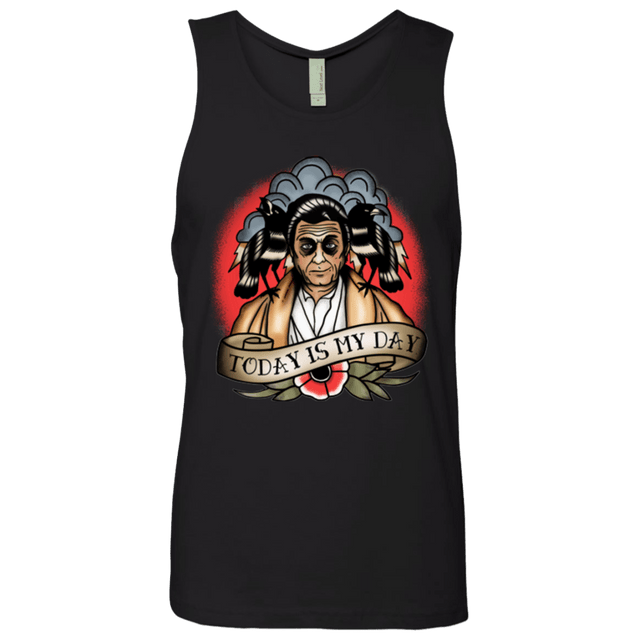 T-Shirts Black / Small Today Is My Day Men's Premium Tank Top