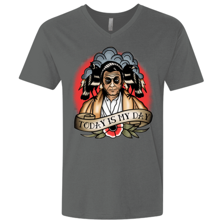 T-Shirts Heavy Metal / X-Small Today Is My Day Men's Premium V-Neck