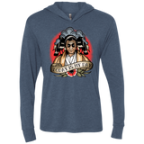 T-Shirts Indigo / X-Small Today Is My Day Triblend Long Sleeve Hoodie Tee