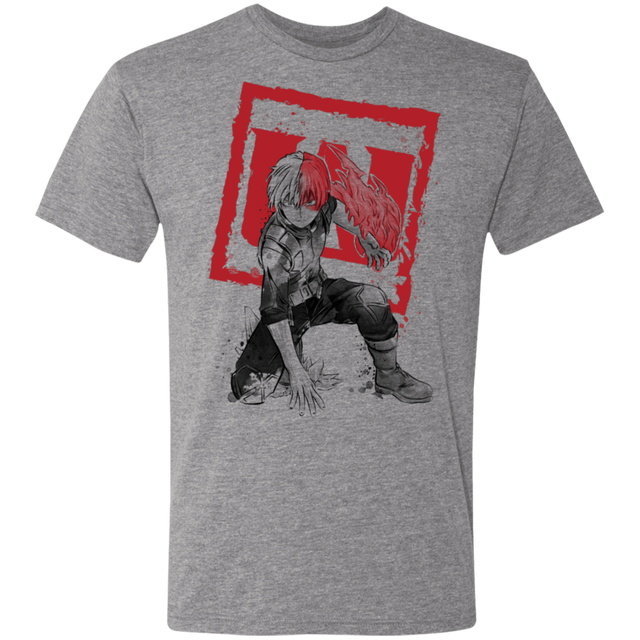T-Shirts Premium Heather / S Todoroki sumi-e Men's Triblend T-Shirt
