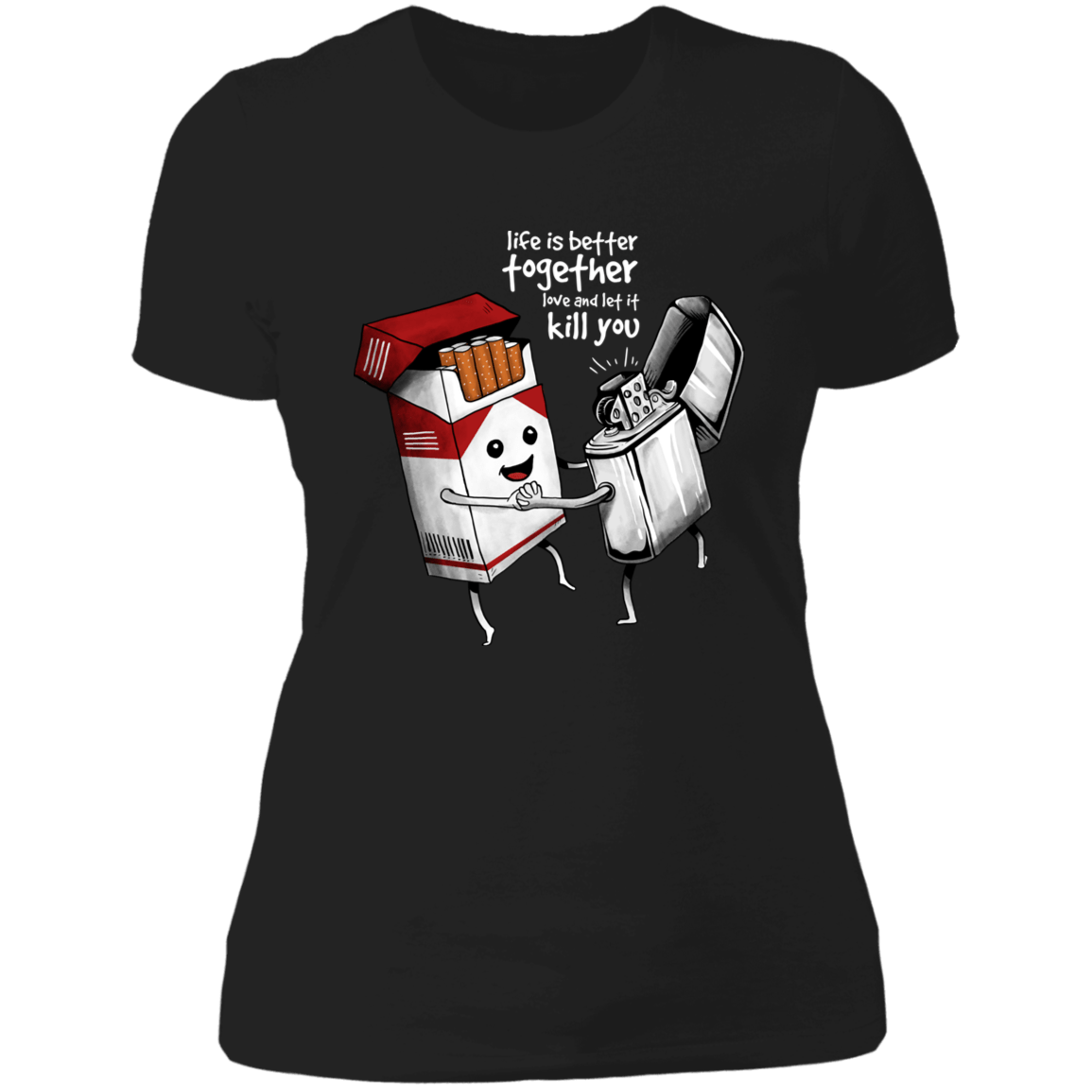 T-Shirts Black / X-Small Together Women's Premium T-Shirt