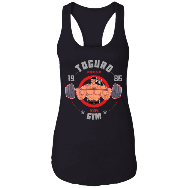 T-Shirts Black / X-Small Toguro Gym Women's Racerback Tank