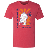 T-Shirts Vintage Red / S Tokusatsu Men's Triblend T-Shirt