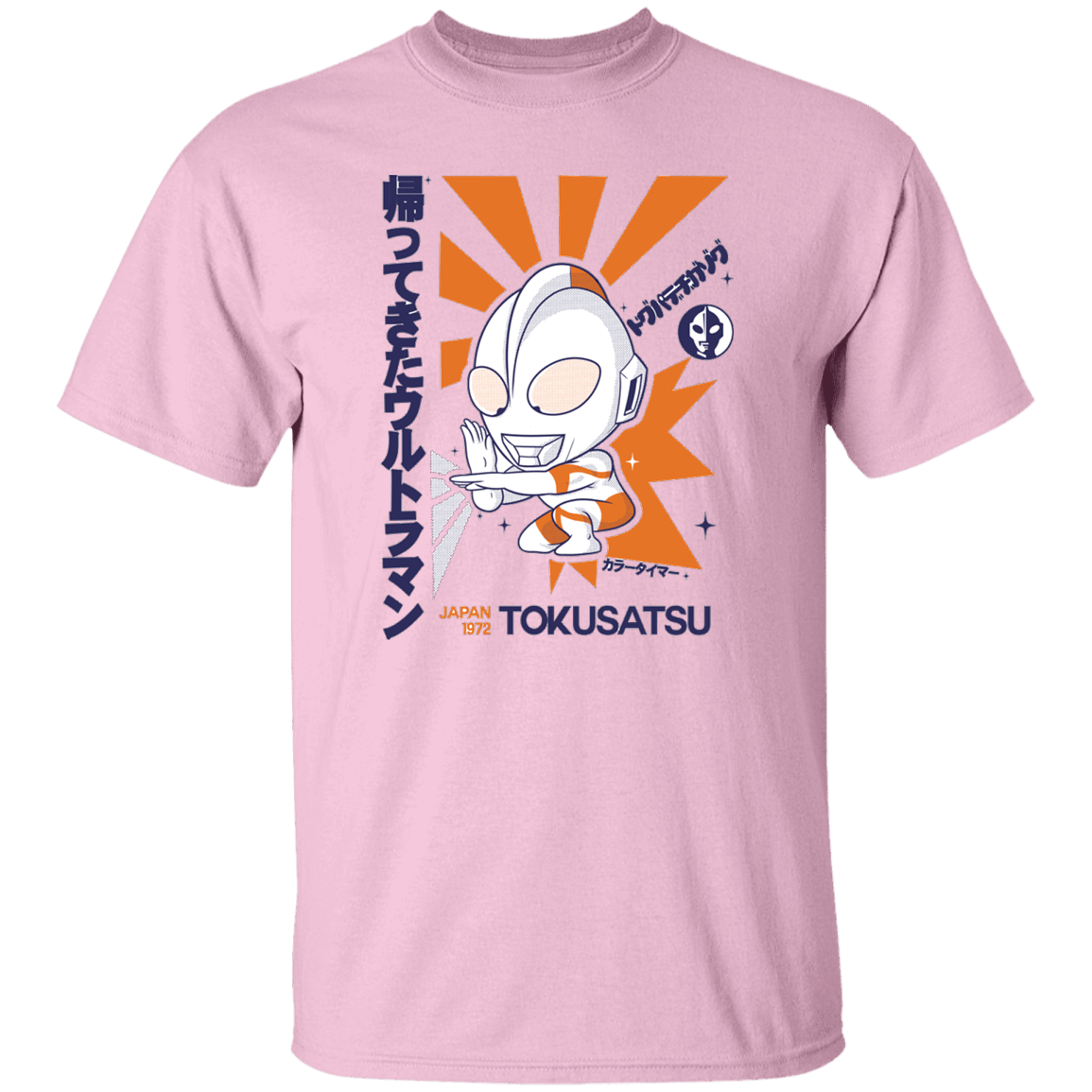 T-Shirts Light Pink / S Tokusatsu T-Shirt