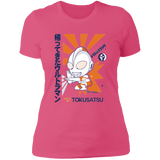 T-Shirts Hot Pink / S Tokusatsu Women's Premium T-Shirt