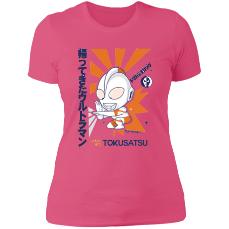 T-Shirts Hot Pink / S Tokusatsu Women's Premium T-Shirt
