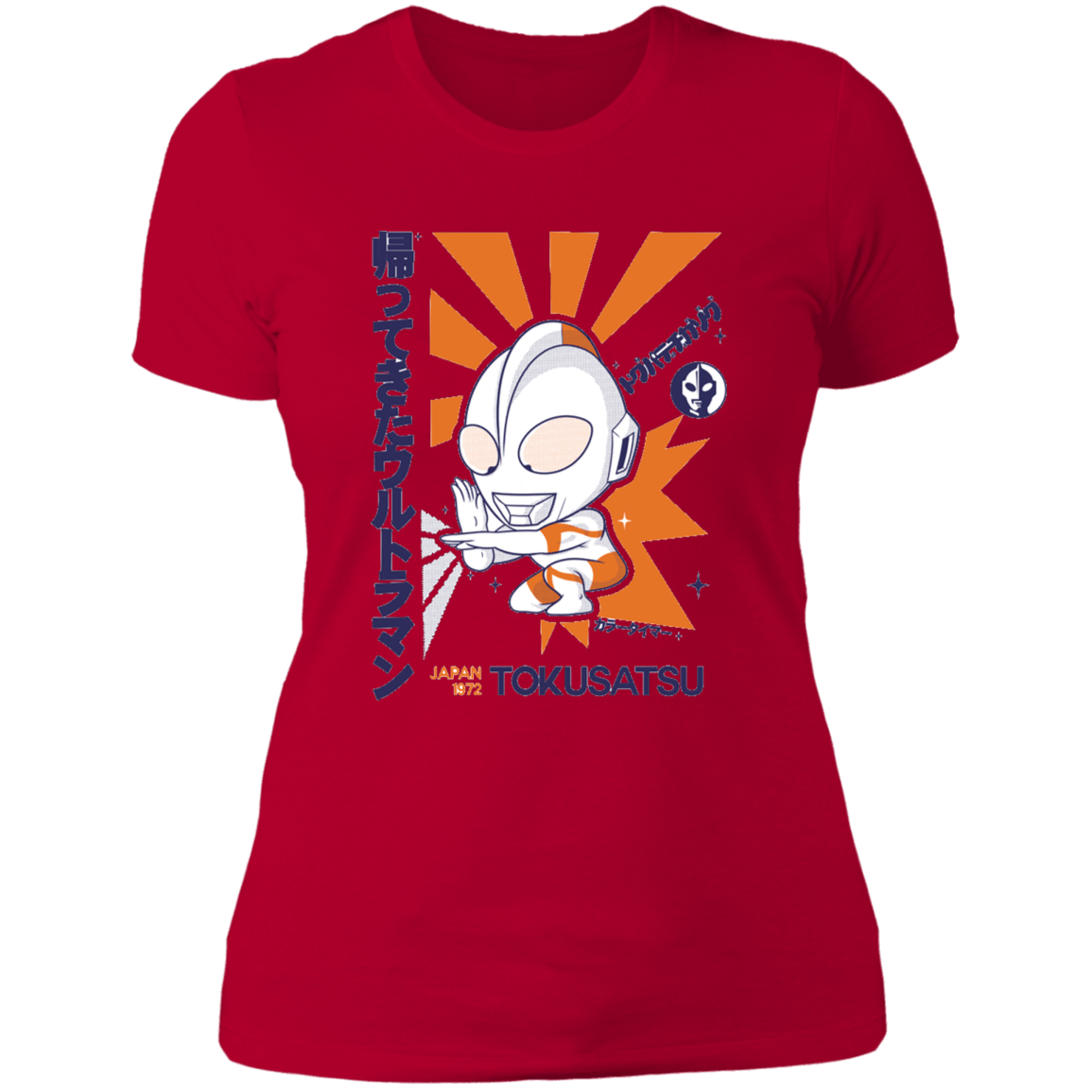 T-Shirts Red / S Tokusatsu Women's Premium T-Shirt