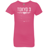 T-Shirts Hot Pink / YXS Tokyo 3 Girls Premium T-Shirt