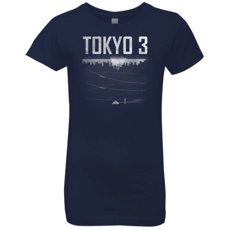 T-Shirts Midnight Navy / YXS Tokyo 3 Girls Premium T-Shirt